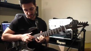 ignazio di salvo joins forces with ibanez guitars rg3727fzbh- fallen star.