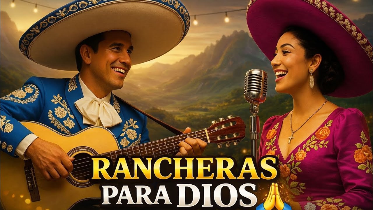 Rancheras Cristianas Mariachi 2025 | Yo estuve ahí y Dios me levantó | Alabanzas Evangélicas 