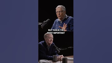 Bill Gates on the future & his next big dream​ #microsoft #podcast