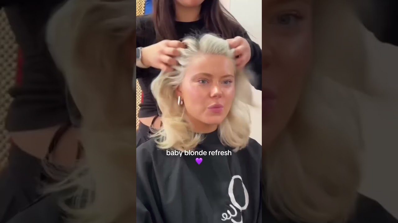 Who else needs a baby blonde refresh? 