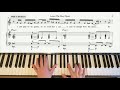 Piano Playalong LEAVE THE DOOR OPEN by Bruno Mars, Anderson. Paak, Silk Sonic with Sheet Music
