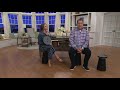 MiniMax Telescoping Portable Stool Seat by Microdel on QVC