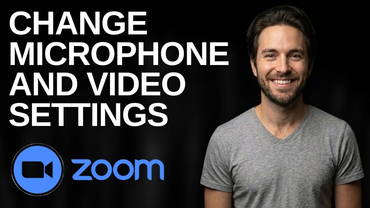 How To Change Microphone, Speaker, Camera, And Audio Settings In Zoom ...