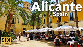 Walking Tour of Alicante, Spain - Sunny City Walk in June 2023 (4K Ultra HD, 60fps)