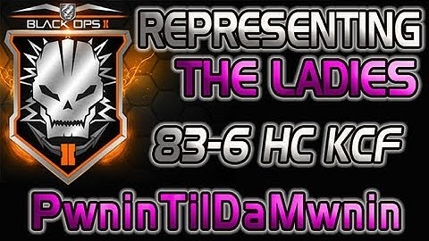 Black Ops 2: 83-6 HC KC Pwnin Representing The Ladies [Best M8A1 Class Setup]