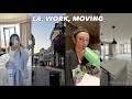 Vlog  la shopping on rodeo  haul traveling home night shifts moving apartments