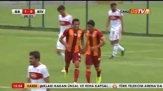 Asist Sabri, Gol İsmail Sarı  2 0  Galatasaray u21   Sivasspor u21