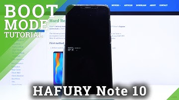 How to Use Boot Mode in HAFURY Note 10 – Enter & Quit Boot Mode