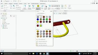 how to learn creo software ceiling clamp screenshot 1