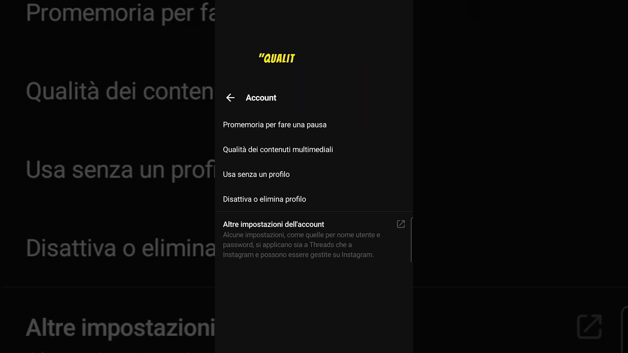 Caricare FOTO E VIDEO in alta qualità su Threads