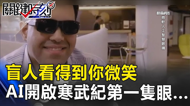 盲人看得到你在微笑的背后 当AI开启“寒武纪第一只眼”... 关键时刻 20170703-4 黄创夏 朱学恒 - 天天要闻