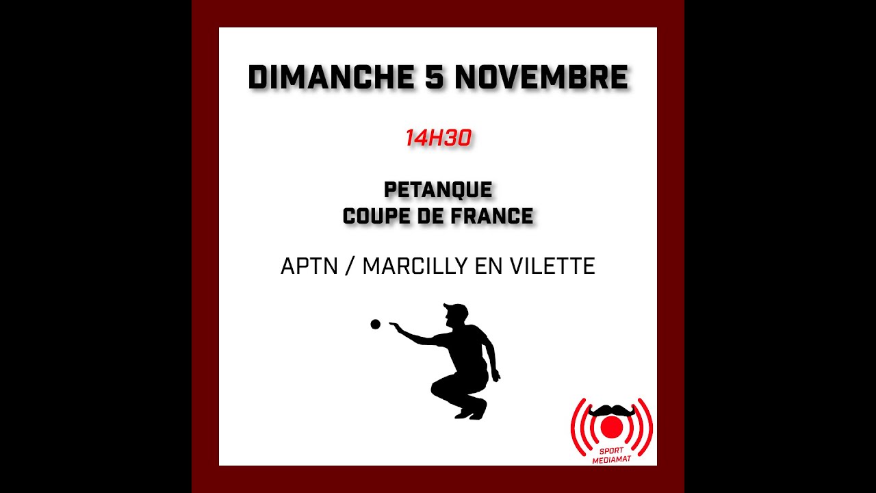 Miniature : Pétanque - Coupe de France - 2ème tour - APTN/Marcilly en Vilette