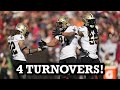 Saints defense forces 4 turnovers vs buccaneers