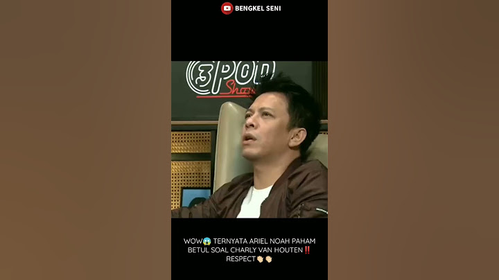 MOMEN LANGKA‼️ ARIEL NOAH BICARA TENTANG CHARLY VAN HOUTEN & ST12 #shorts