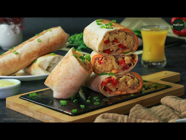 Breakfast Burrito Recipe By SooperChef