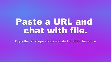 Paste a URL and chat with file | ChatDOC - A GPT-based file-reading assistant