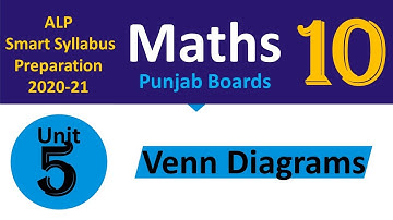 Class 10 Unit 5 Venn Diagrams Punjab Boards