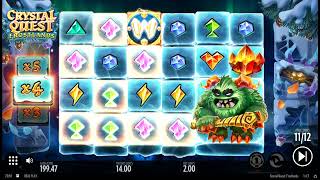 The Crystal Quest:Frostlands Bonus Win - Thunderkick Game screenshot 4