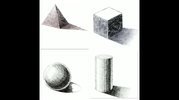 Drawing Simple Geometric Forms (cube, pyramid, cylinder, sphere)