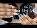 Watch me work acrylic fill  easy to follow nail art