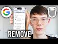 How To Remove Google Account From iPhone - Step By Step