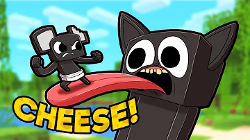 Cartoon Cat In Minecraft Cartoon Cat In Minecraft