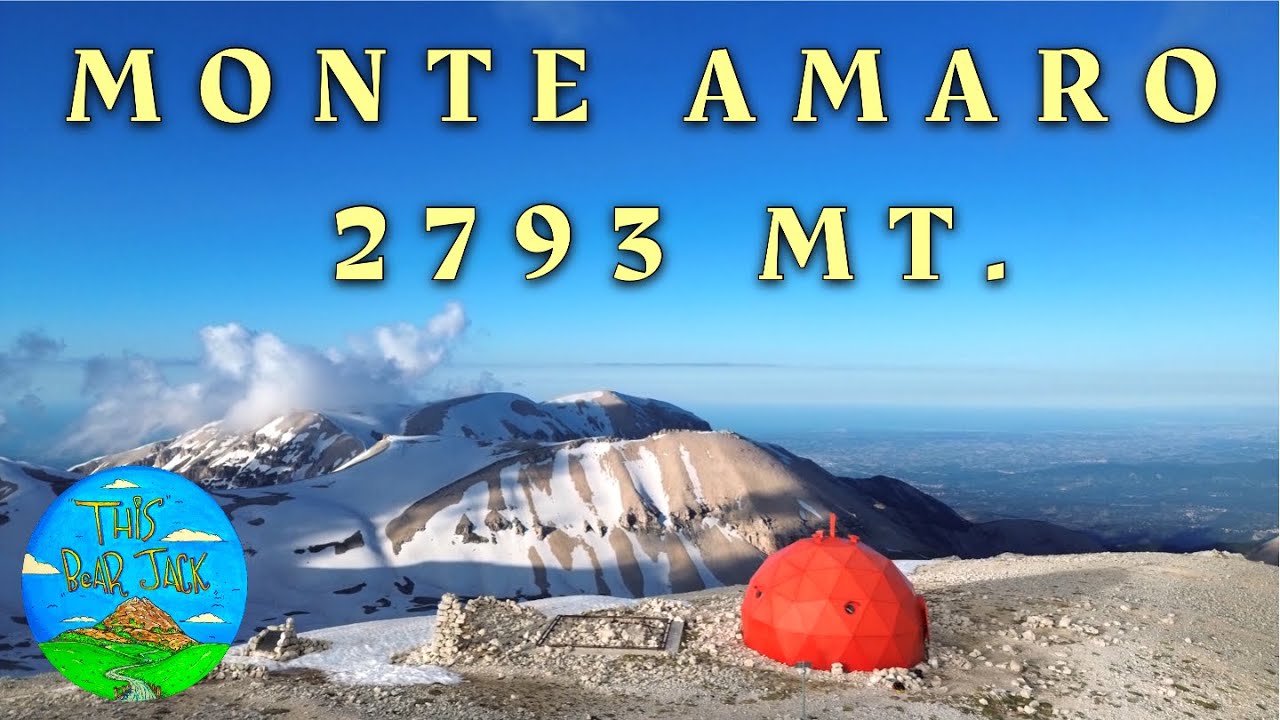 MONTE AMARO 2793 MT. | BIVACCO PELINO | MAJELLA | SALITA DALLA RAVA DEL FERRO