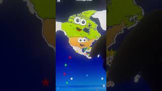 Stack the Countries: North America Map It Gameplay