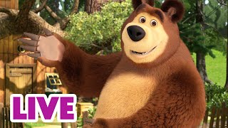 🔴 LIVE! Maşa İle Koca Ayı 🏡 Ormanda Bir Kulübe 🌲🏞️ Masha and the Bear