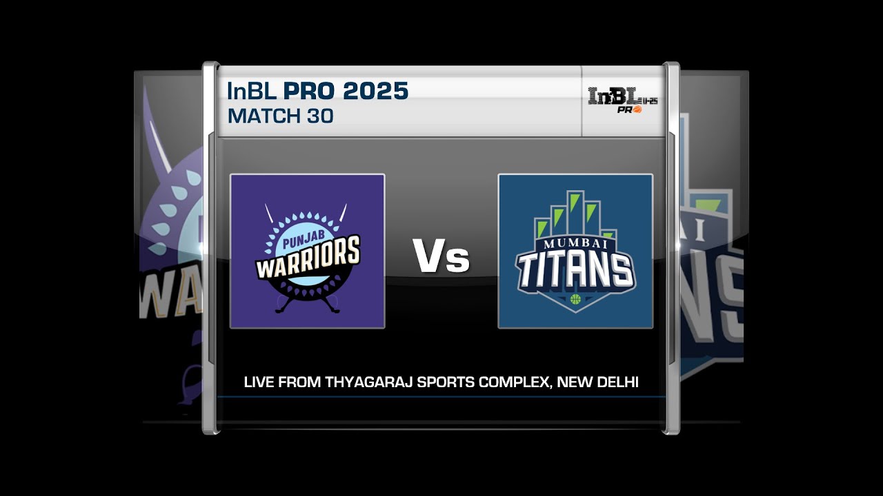 INBL PRO U25 MATCH30 PUNJAB WARRIORS V/S MUMBAI TITANS HIGHLIGHTS