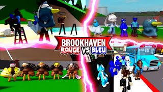 ILS SONT DE RETOURS ET CEST POUR REMPORTER LA VICTOIRE  ROUGE VS BLEU dans BROOKHAVEN RP 