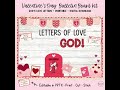 Gods Love Letters Christian Valentine Bulletin Board Kit Sunday School Decor Editable