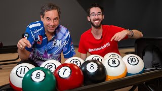 Different Weight Ball Each Frame with Parker Bohn III! Bowling Challenge!