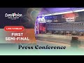 Eurovision Song Contest 2022 - First Semi-Final Qualifiers - Press Conference