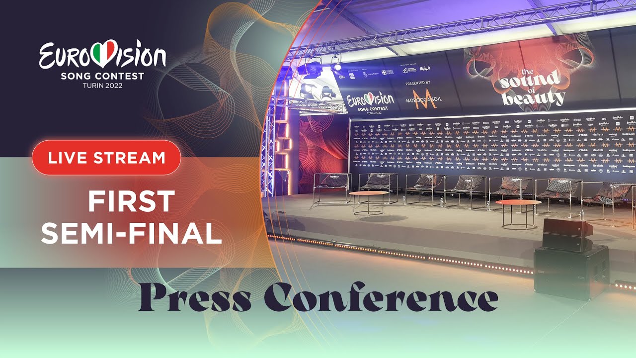 Eurovision Song Contest 2022 - First Semi-Final Qualifiers - Press Conference