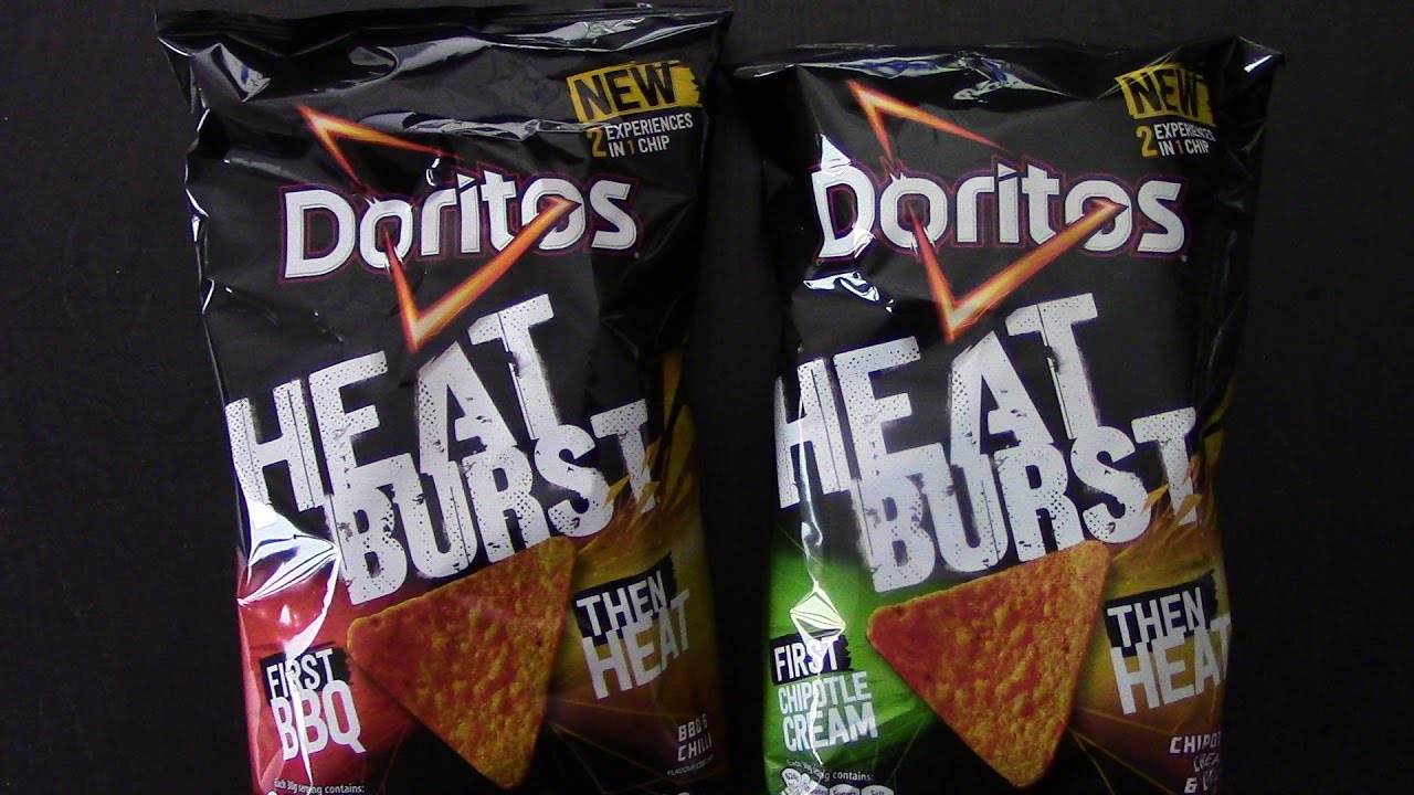 Doritos Heat Burst DOUBLE REVIEW YouTube