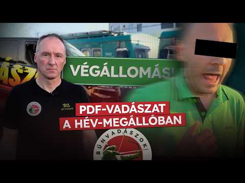 VÉGÁLLOMÁS! 🚧 PDF-vadászat a HÉV megállóban