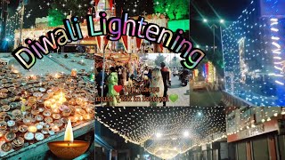 Diwali 2023 | Best lightening 🪔🪔🪔🪔| Top Places must visit in festival in Ajmer |