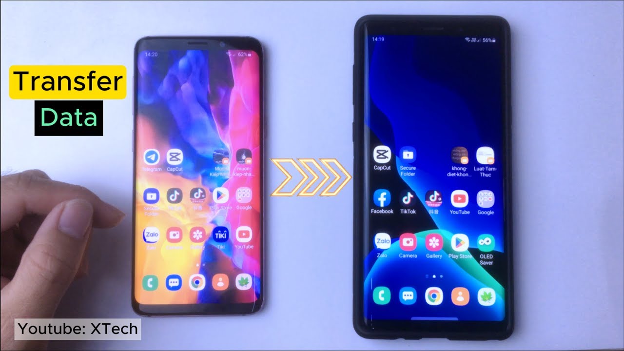 How to Transfer Data from Old Phone to New - Android and iOS - YouTube