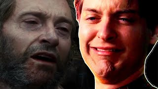 Peter Parker Cries Over Logans Death (Sad Meme)
