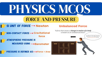 Force and Pressure | Class 8 Science | 30 Important MCQs with Answers| CBSE Revision