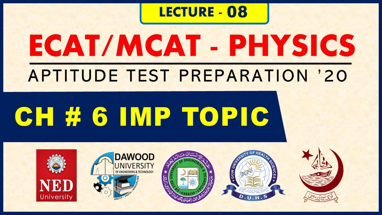 ECAT/MDCAT Aptitude Test Preparation || WEIGHTLESSNESS || Lecture -08 (Urdu/Hindi)