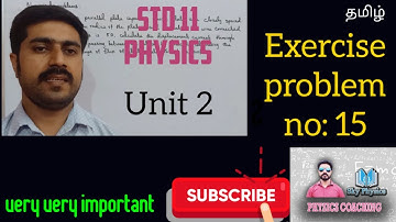 Exercise problem no:15||kinematics||Unit 2||STD 11 Physics||sky physics