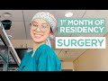 SURGERY resident day in the life | intern year