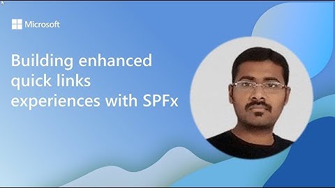 Building enhanced quick links experiences with SPFx