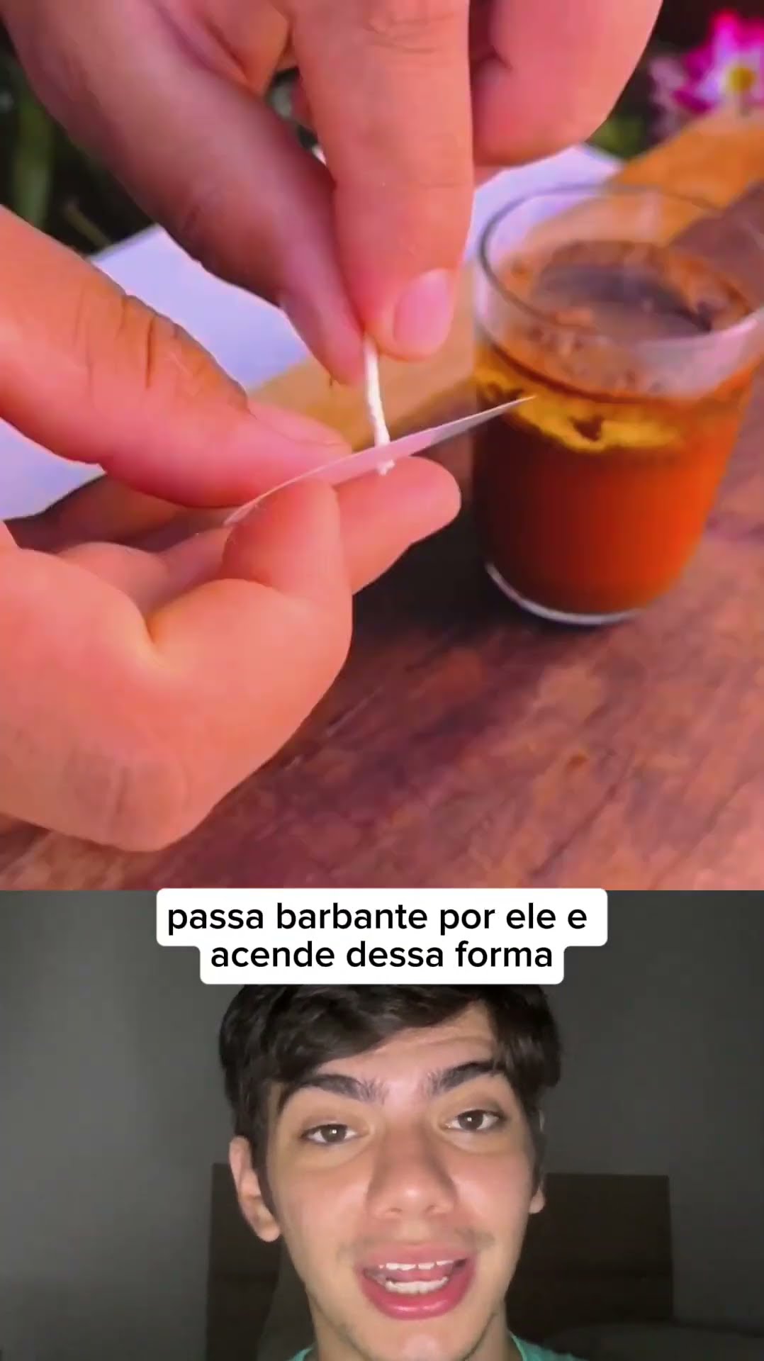 Vela com canela e óleo = adeus mosquitos! ?? Simples, barato e eficiente. Testa e me conta!