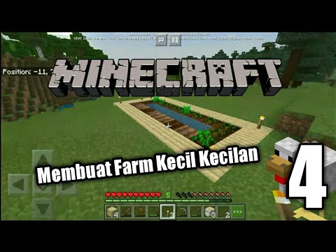 Survival Minecraft Eps Membuat Farm Kecil-Kecilan