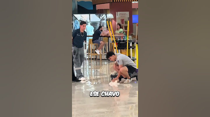 He spilled his drink on purpose and they made him clean his mess.