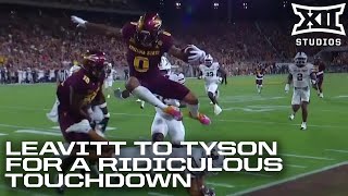 Sam Leavitt and Jordyn Tyson's RIDICULOUS TOUCHDOWN vs. Texas State
