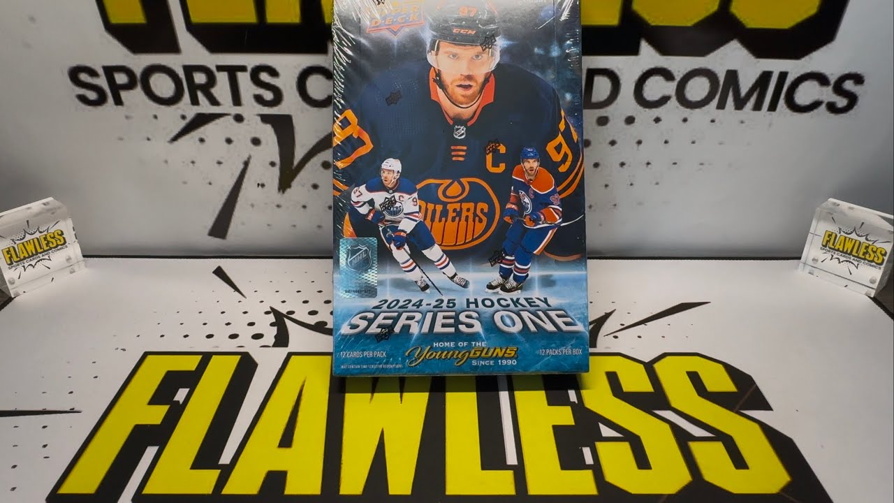 Underrated 2024-25 Upper Deck Series 1 Hockey Hobby Box- Pick Up As Many As You Can
